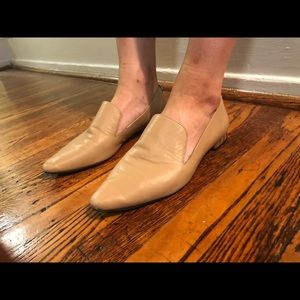 Nude Calvin Klein flats